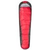 Mumienschlafsack Rot/grau - Bequemer Sommerschlafsack 13-25°
