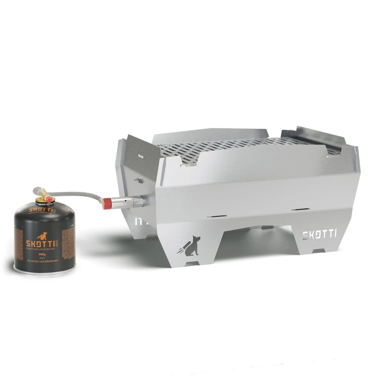 SKOTTI Grill 2.0 - SKOTTI - Premium Kompaktgrill Incl. Anschluss KIT Für Gasflasche 11 SKOTTI Grill 2.0 - SKOTTI - Premium Kompaktgrill Incl. Anschluss KIT Für Gasflasche – Bild 11
