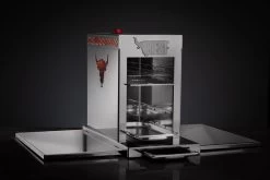 Anbautisch Für Bitcher/Biest Oberhitzegrill - Steckbar, Edelstahl, Grundfläche Wie Grill