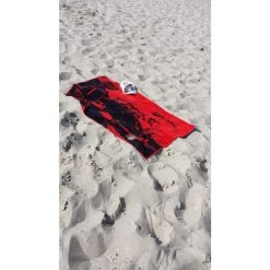 Strandtuch VW HIGHWAY 1 Rot - 100% Baumwolle 420g/m² Jaquard Qualität - 190 X 90cm -Abenteuer Verkauf BUBT03 mood2 high 1200YLmfUGiDaxAeN 1280x1280