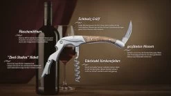 RADOLEO® Kellnermesser EBONY - Korkenzieher & Weinöffner | Profi Sommeliermesser & Flaschenöffner -Abenteuer Verkauf Kellnermesser 2xs25wiSm4PFGy 1280x1280
