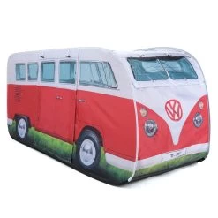VW Collection - VW T1 Bus - Kinder Pop Up Spielzelt - Pink -Abenteuer Verkauf OL0180 VW camper van kids pop up play tent titan red 1 120044gIrPMLiAuFC 1280x1280