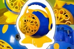 HOLLYHOPPER® Seifenblasenmaschinen Set Mit 1L Qualitäts-Fluid, 2x Fang-Kescher -Abenteuer Verkauf Seifenblasenmaschinen Set 4 1280x1280