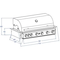 ALLGRILL TOP-LINE CHEF XL - BUILT-IN Mit Air System -Abenteuer Verkauf allgrill einbaugrill gasgrill 100939 08epzlmpwD1Vqia 1280x1280