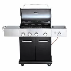 ALLGRILL ELEGANCE Schwarz - 3 Brenner + Steakzone + Seitenkocher -Abenteuer Verkauf allgrill elegance 100350 3 1280x1280