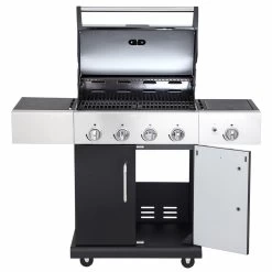 ALLGRILL IMPULS Schwarz - 4 Brenner + Steakzone -Abenteuer Verkauf allgrill gasgrill 100450 5 1280x1280