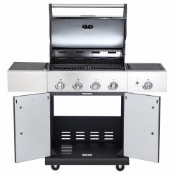 ALLGRILL IMPULS Schwarz - 4 Brenner + Steakzone -Abenteuer Verkauf allgrill gasgrill 100450 6 1280x1280