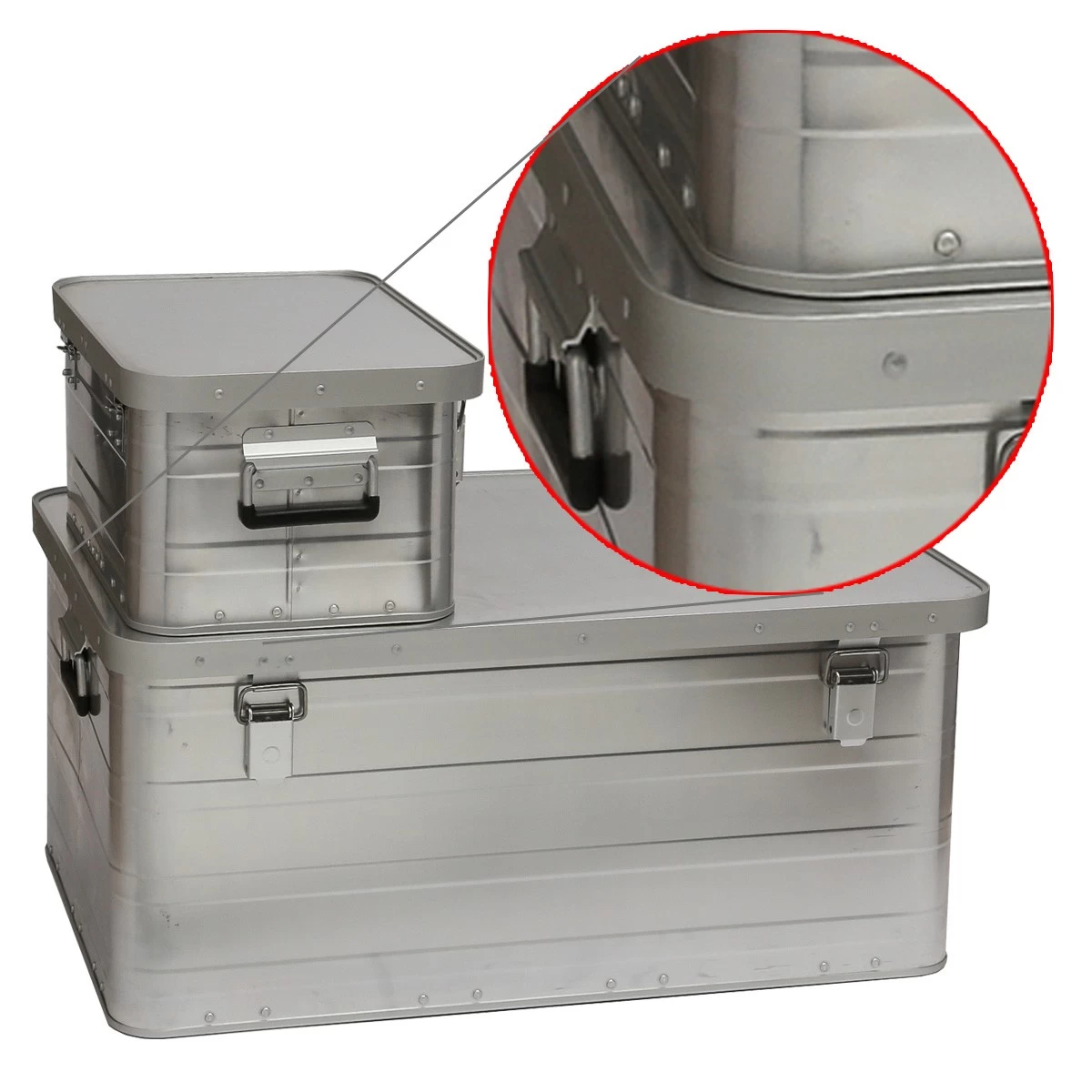 Aluminium Transportkiste - XL - GORANDO SAFARI - Universal Alubox 7 Aluminium Transportkiste - XL - GORANDO SAFARI - Universal Alubox – Bild 7