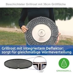CADAC Grillrost - 36cm - Für CITI CHEF 40 Und GRILLO CHEF - Antihaftbeschichtet 7 CADAC Grillrost - 36cm - Für CITI CHEF 40 Und GRILLO CHEF - Antihaftbeschichtet -Abenteuer Verkauf cadac grillrost grillo deflektoroxFcYb7FMUcOT 1280x1280