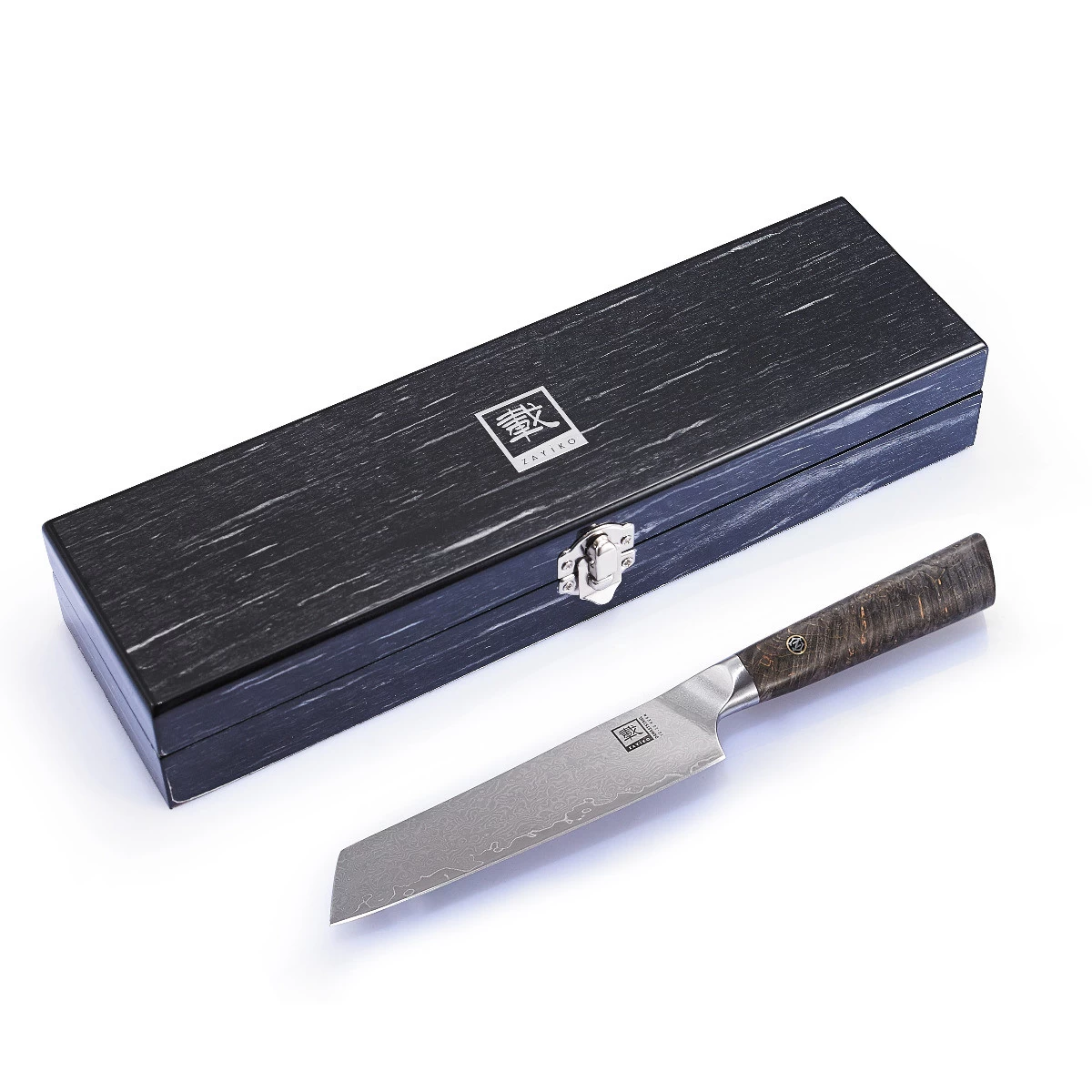 ZAYIKO Damastmesser DAITO PROFI LINE "Allzweckmesser" - Ahornholz - VG-10 Stahlkern 7 ZAYIKO Damastmesser DAITO PROFI LINE "Allzweckmesser" - Ahornholz - VG-10 Stahlkern – Bild 7