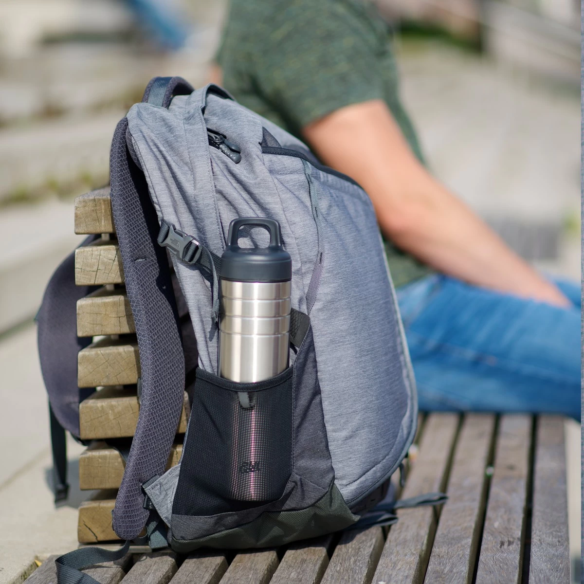 ESBIT MAJORIS Edelstahl Weithals Isolierflasche "Daypack", 700ML 9 ESBIT MAJORIS Edelstahl Weithals Isolierflasche "Daypack", 700ML – Bild 9