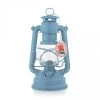 Feuerhand Sturmlaterne 276 Pastellblau Incl. Docht