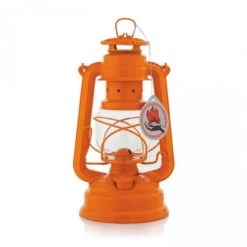 Feuerhand Sturmlaterne 276 Pastellorange Incl. Docht