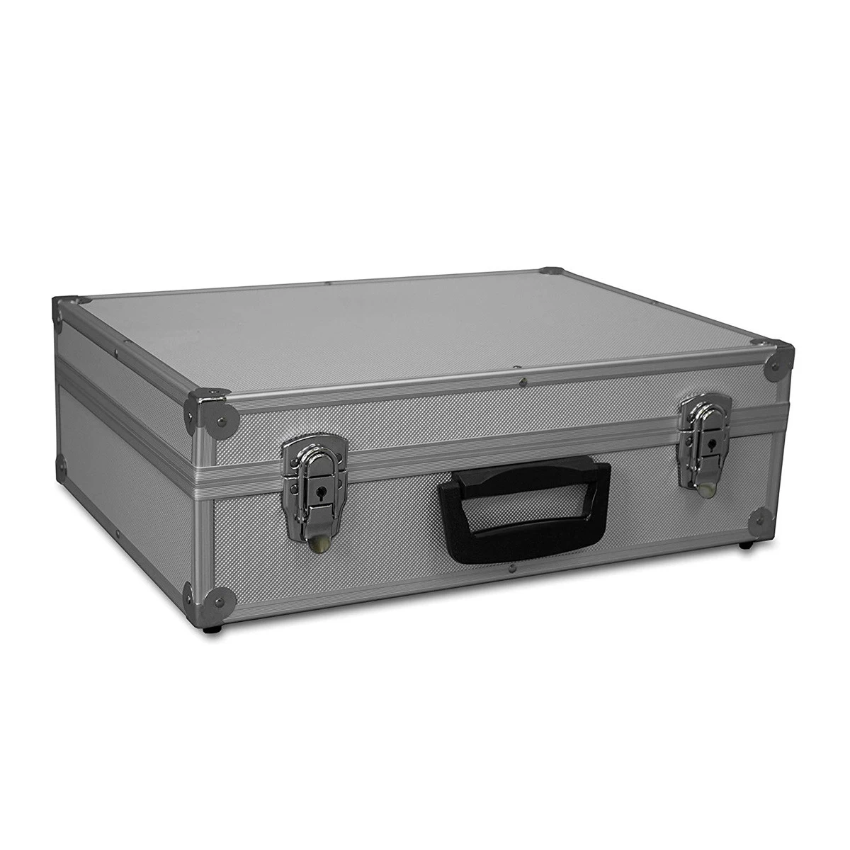 Transportkoffer Silber | Alurahmen | 440x300x130mm | Für Werkzeuge, Kameras, Messgeräte Etc 1 Transportkoffer Silber | Alurahmen | 440x300x130mm | Für Werkzeuge, Kameras, Messgeräte Etc