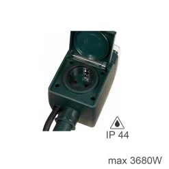 REV Gartensteckdose Mit Mechanischer Tages Zeitschaltuhr (24h, 30min Abstände, Max 3680W) - Mit Erdspieß -Abenteuer Verkauf ip44 garten steckdose zeitschalter lichterketten experte 4 1280x1280