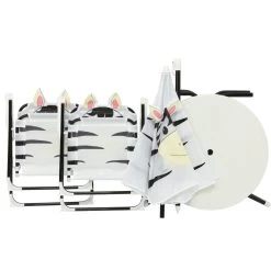 Kindersitzgruppe Zebra MARTY - 2 Stühle Und Tisch Mit Sonnenschirm - 4teilig - Weiß, Schwarz 7 Kindersitzgruppe Zebra MARTY - 2 Stühle Und Tisch Mit Sonnenschirm - 4teilig - Weiß, Schwarz -Abenteuer Verkauf kaemingk sitzgarnitur zebra 841184 04ui0lyI4vTYCsb 1280x1280