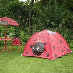 Spielzelt Marienkäfer LELA - Igluzelt Für Kinder - Polyester - L: 1,20m - H: 80cm - Rot, Schwarz -Abenteuer Verkauf kaemingk zelt marienkaefer 841307 04uXvNNyWO5EEdW 1280x1280