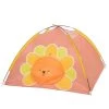 Spielzelt Blume YOKO - Igluzelt Für Kinder - Polyester - L: 1,20m - H: 80cm - Rosa, Orange