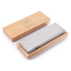 ZAYIKO Messer Schleifstein - Körnung 1000 - Wasser- Oder Ölschleifen - Für Den Feinschliff