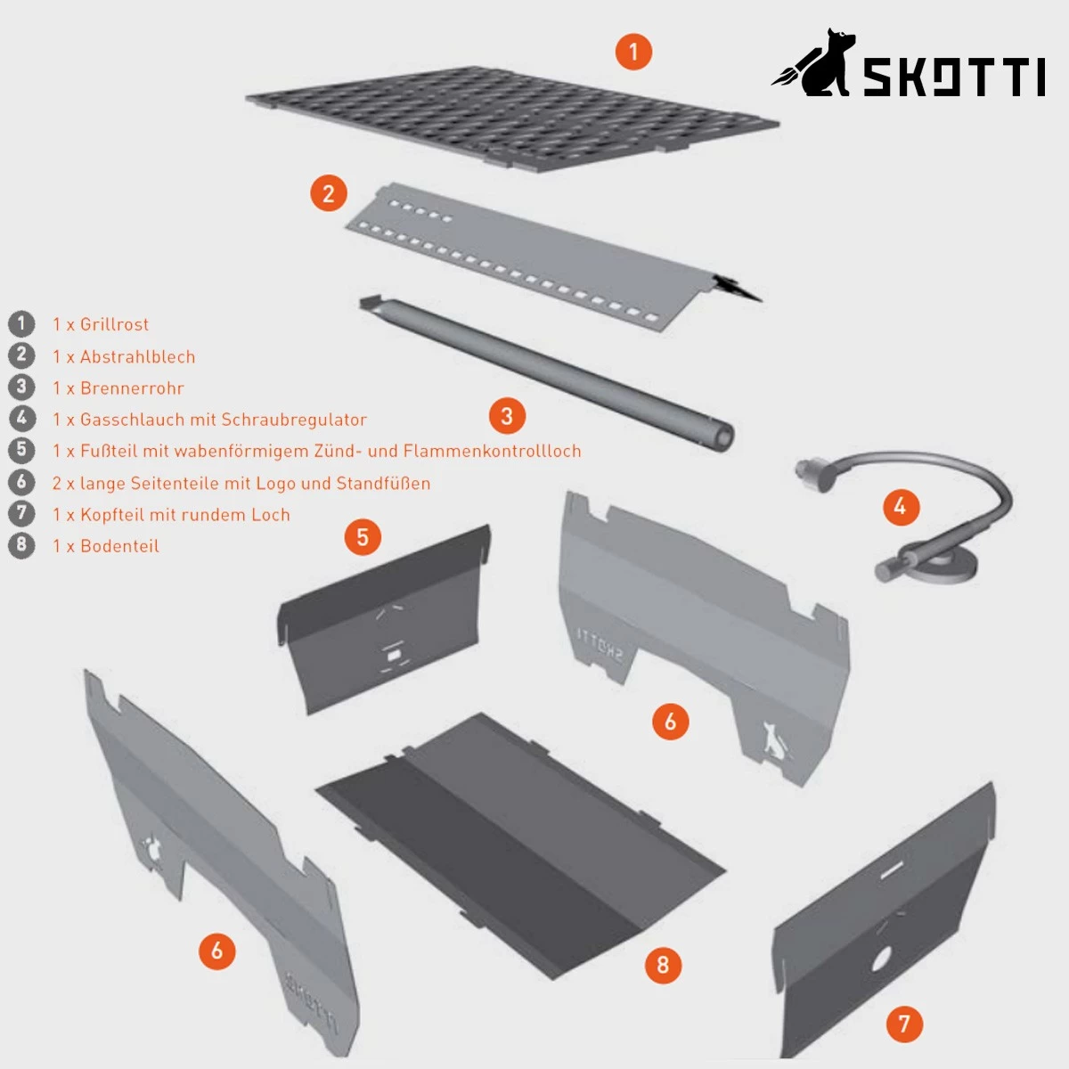 Skotti Ersatzteil - Bodenblech - Teil 8 - Für Den SKOTTI Original 2 Skotti Ersatzteil - Bodenblech - Teil 8 - Für Den SKOTTI Original – Bild 2